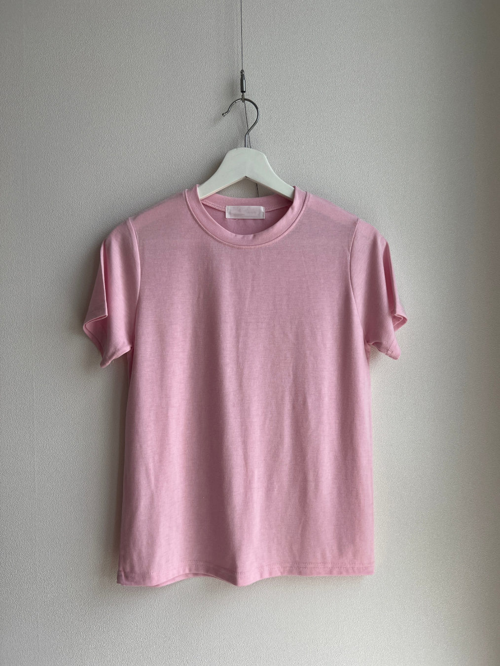 반팔 티셔츠 코코아 색상 이미지-S6L88